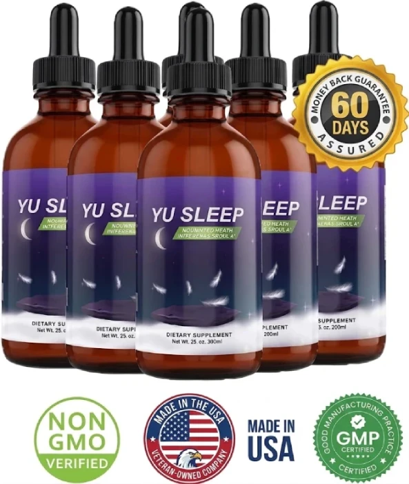Yu Sleep product bottles with available package options